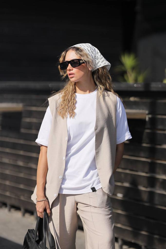 Casual Linen Vest (Female)