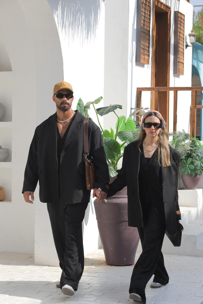 OverSized Linen Suit For Her