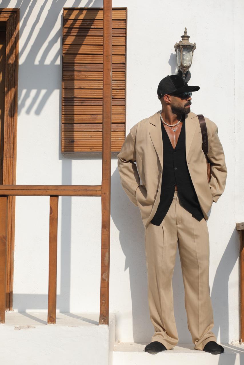 OverSized Linen Suit For Him