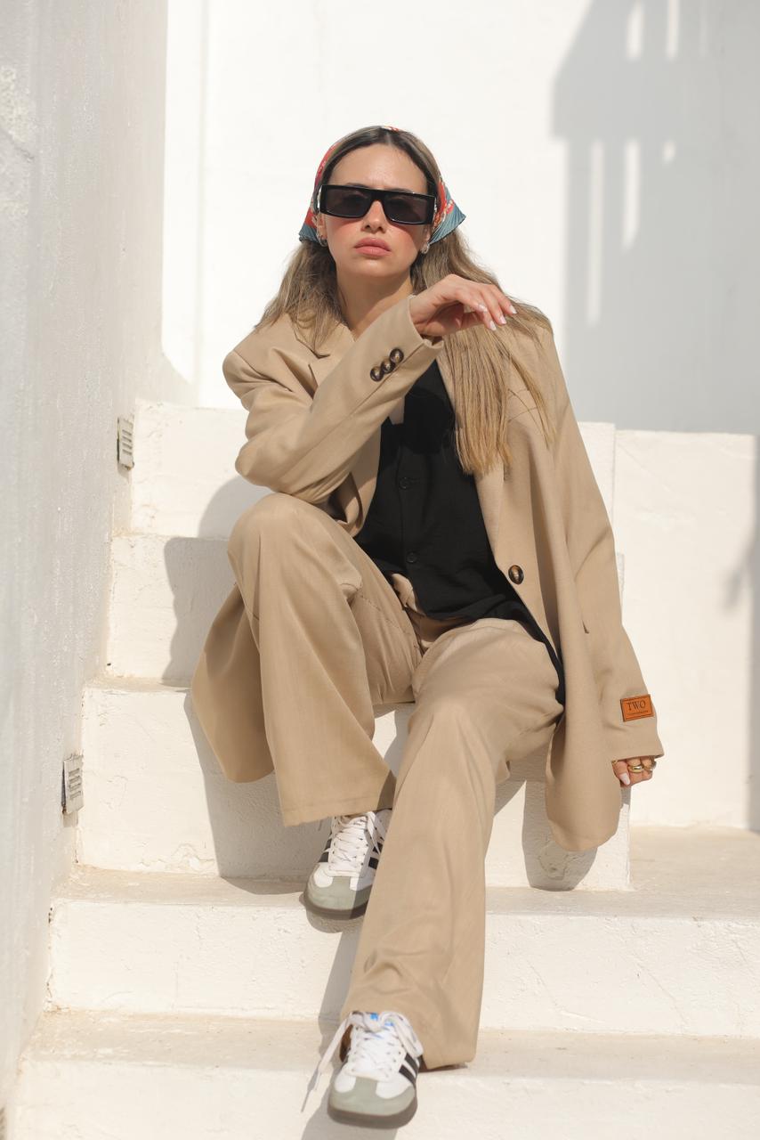 OverSized Linen Suit For Her