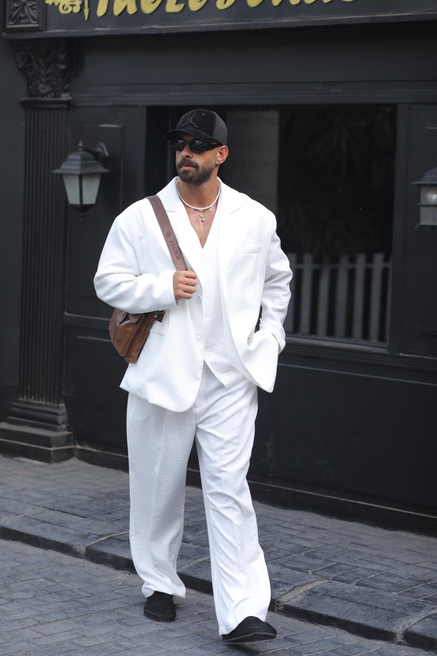 OverSized Linen Suit For Him