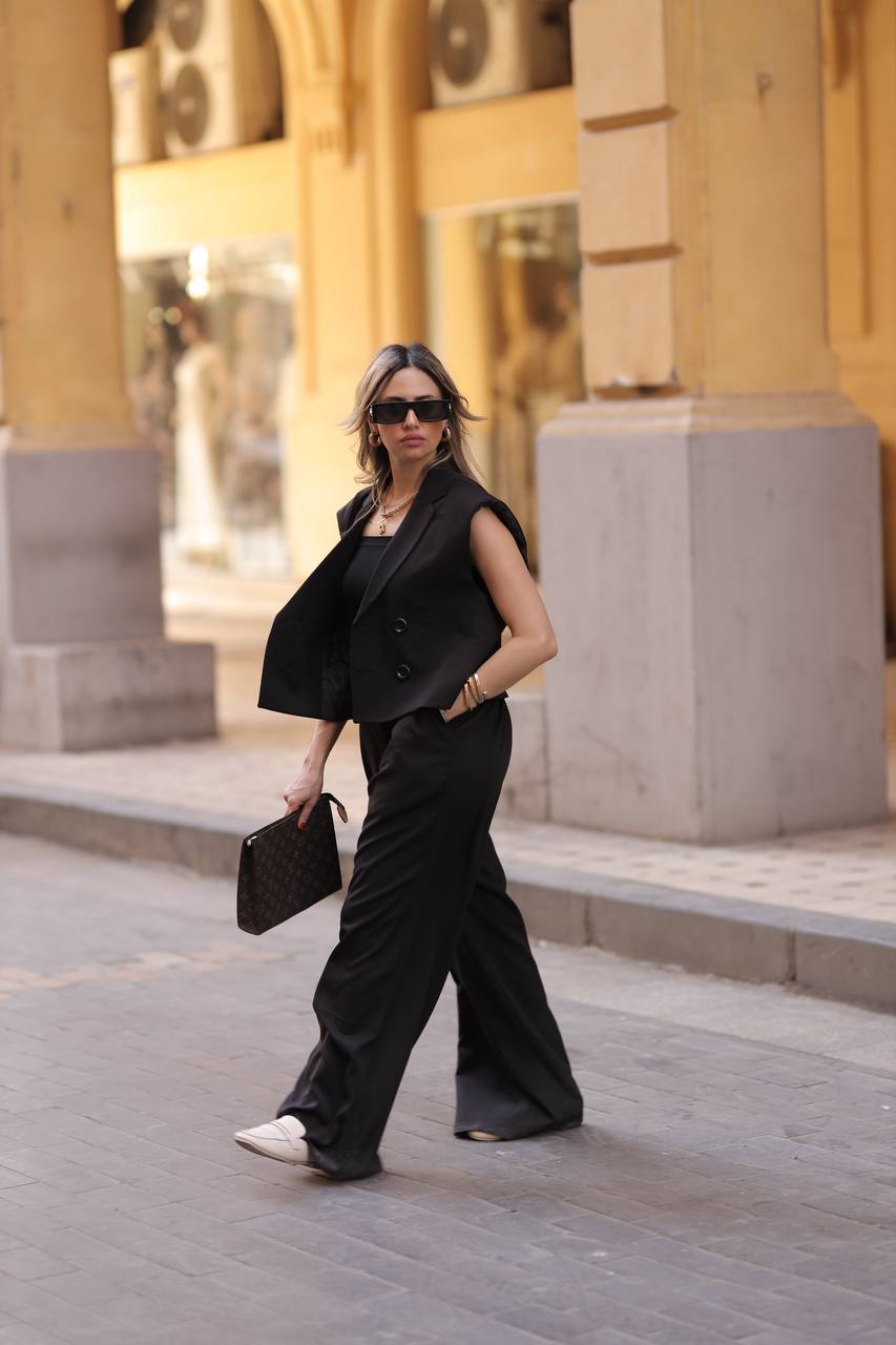 Oversized Short-Cut Tansy Suit For Her