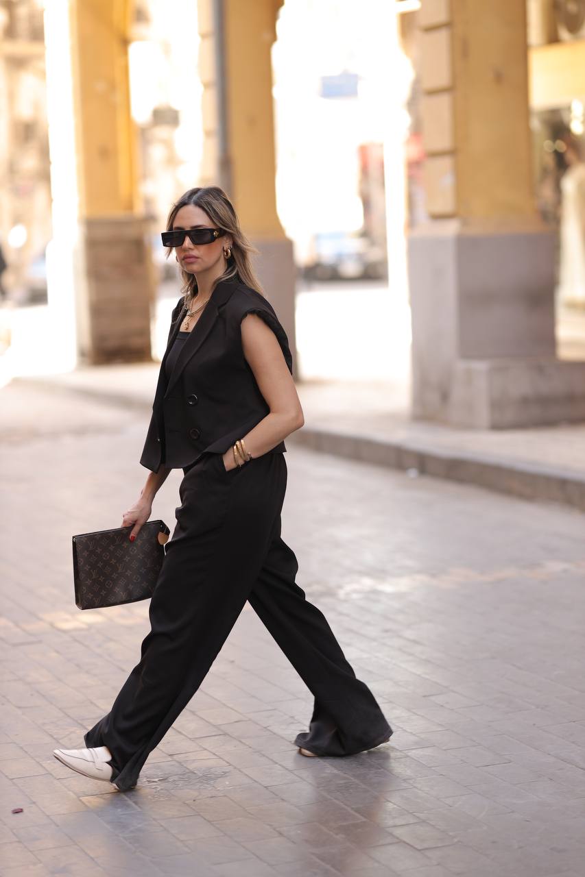 Oversized Short-Cut Tansy Suit For Her