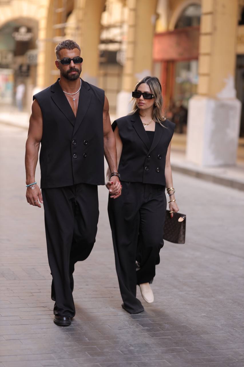 Oversized Short-Cut Tansy Suit - Couples Bundle