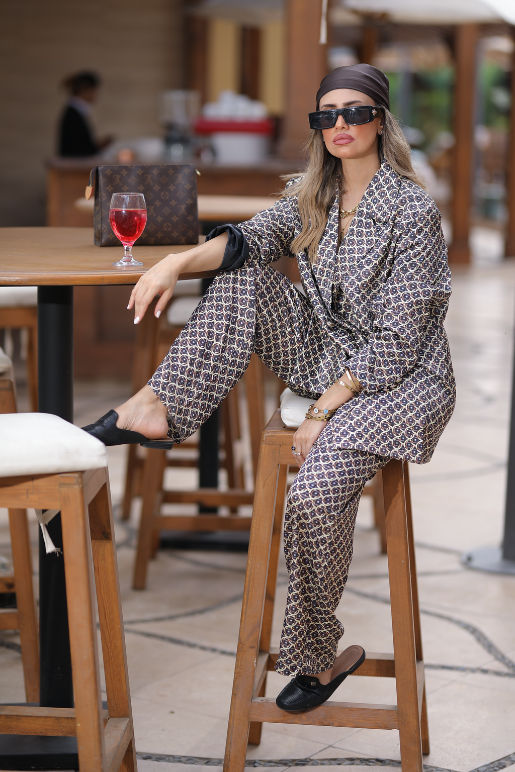 Serene Satin Suit Set - For Her
