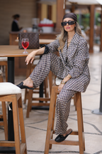 Serene Satin Suit Set - For Her