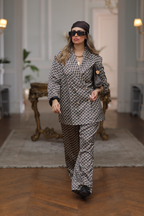 Serene Satin Suit Set - For Her