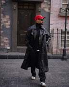 Leather trench coat For Him