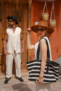 linen Elite Vest Set "CUP