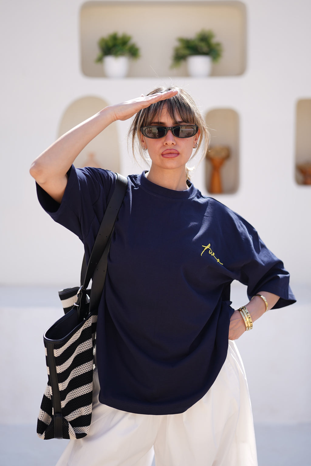 Urban Oversized Tee "F