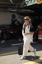 Linen Vest Set - F