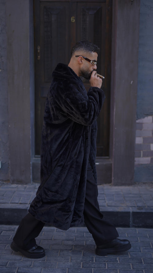 Fur long coat For Him