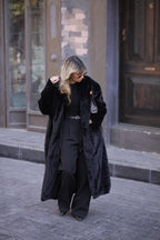 Fur long coat For Her