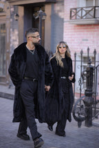 Fur long coat - Couples Bundle