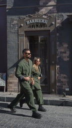 Freeborn oversized suit "F