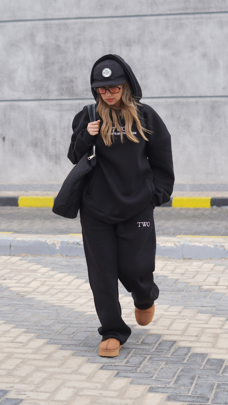 Cozy oversized hoodie set