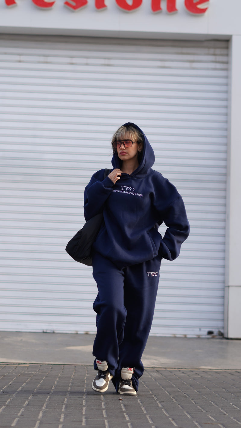 Cozy oversized hoodie set