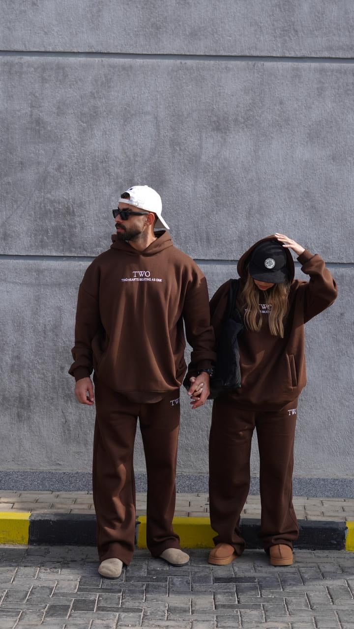 Cozy oversized hoodie set