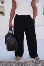 Sleek Milton Wide Pants "M