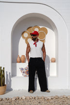 Sleek Milton Wide Pants "M