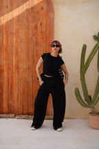 Sleek Milton Wide Pants "F