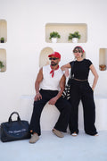 Sleek Milton Wide Pants "CUP