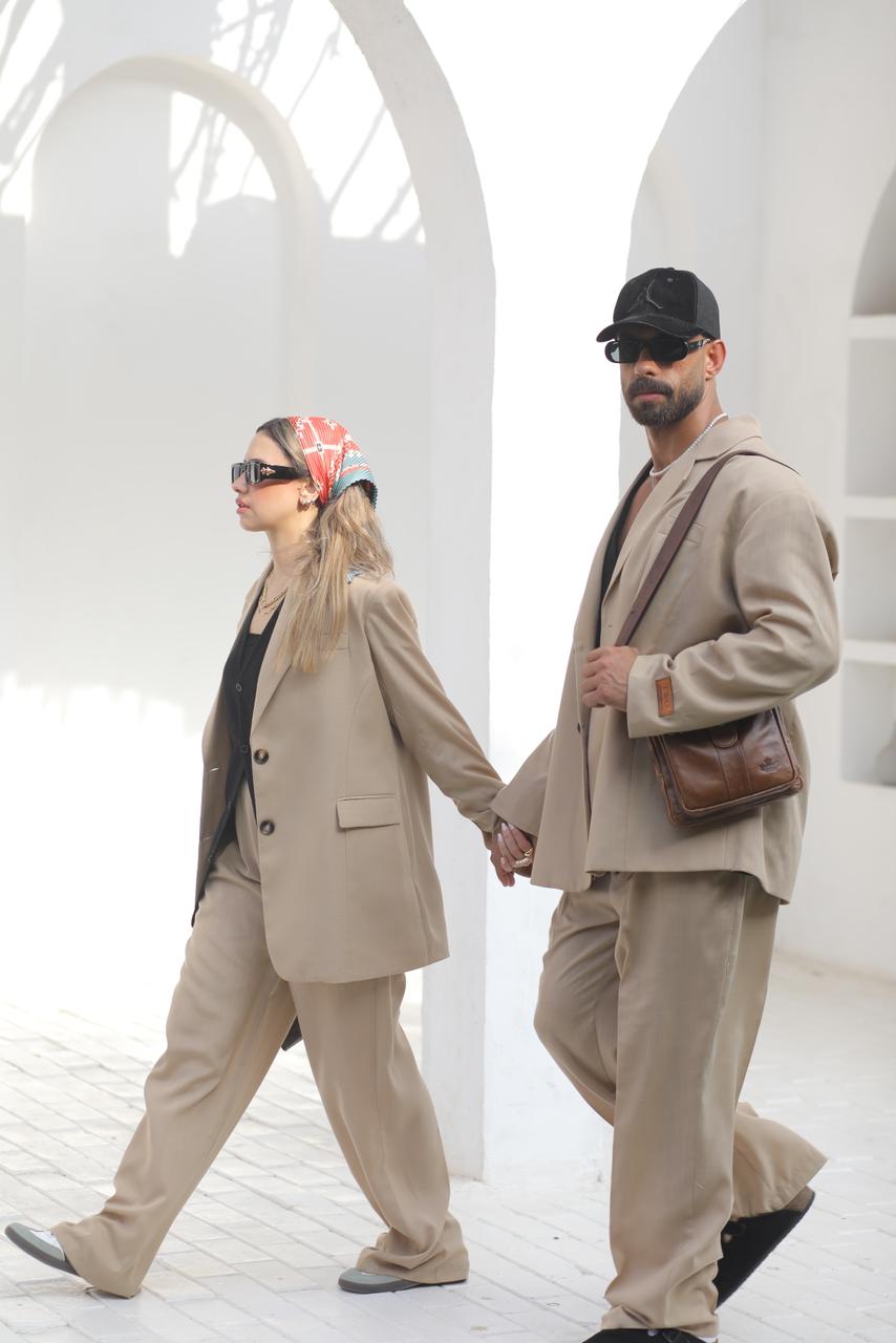 OverSized Linen Suit - Couples Bundle