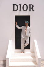 Linen Stripped set