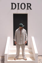 Linen Stripped set