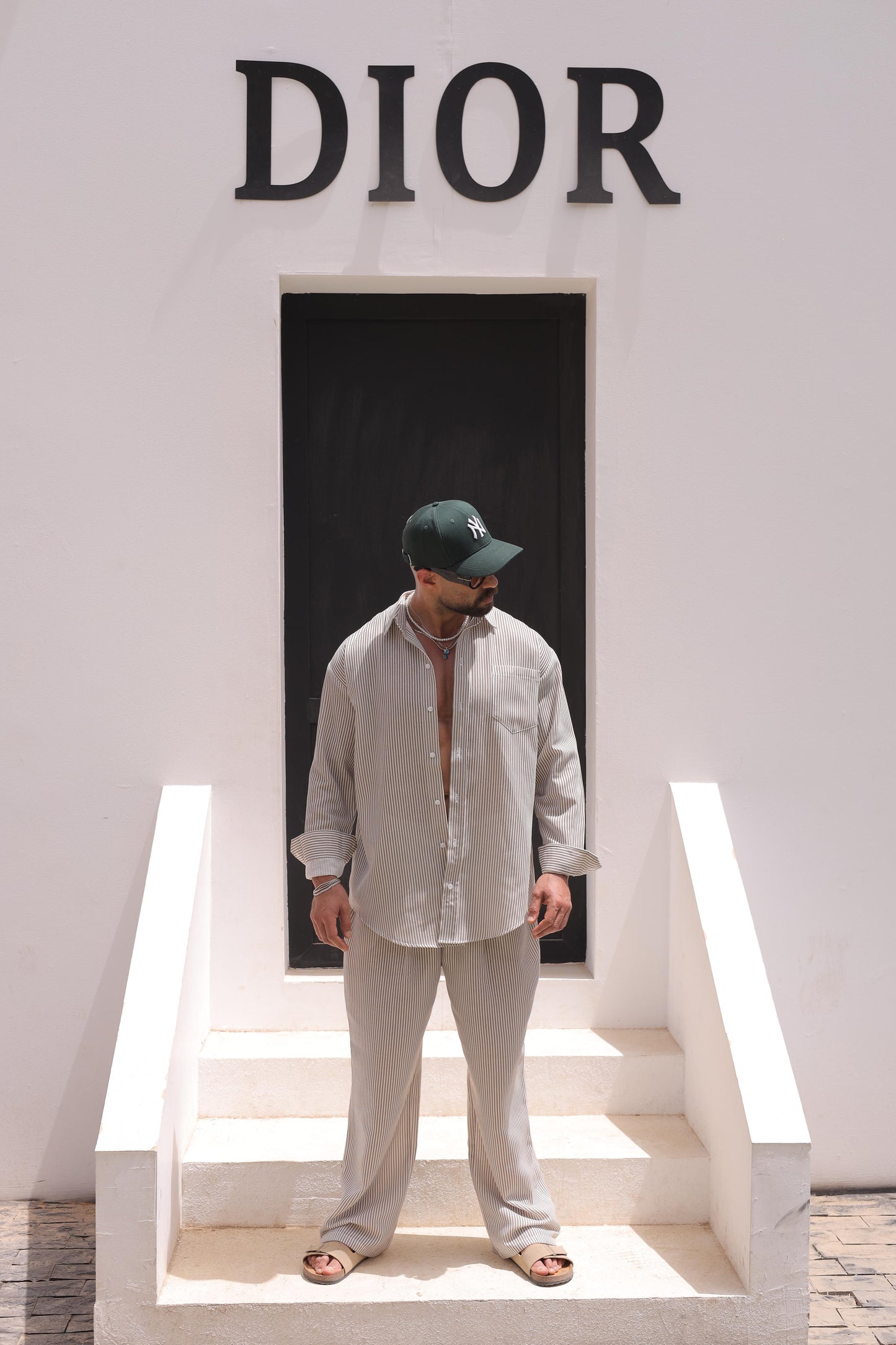 Linen Stripped set For Him