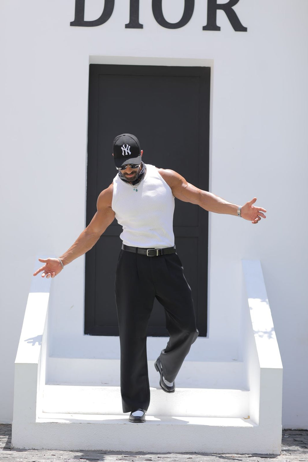 Tailored Wide-leg Pants For Him