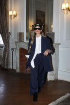 Freeborn oversized suit "F