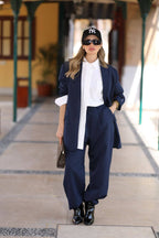 Freeborn oversized suit "F
