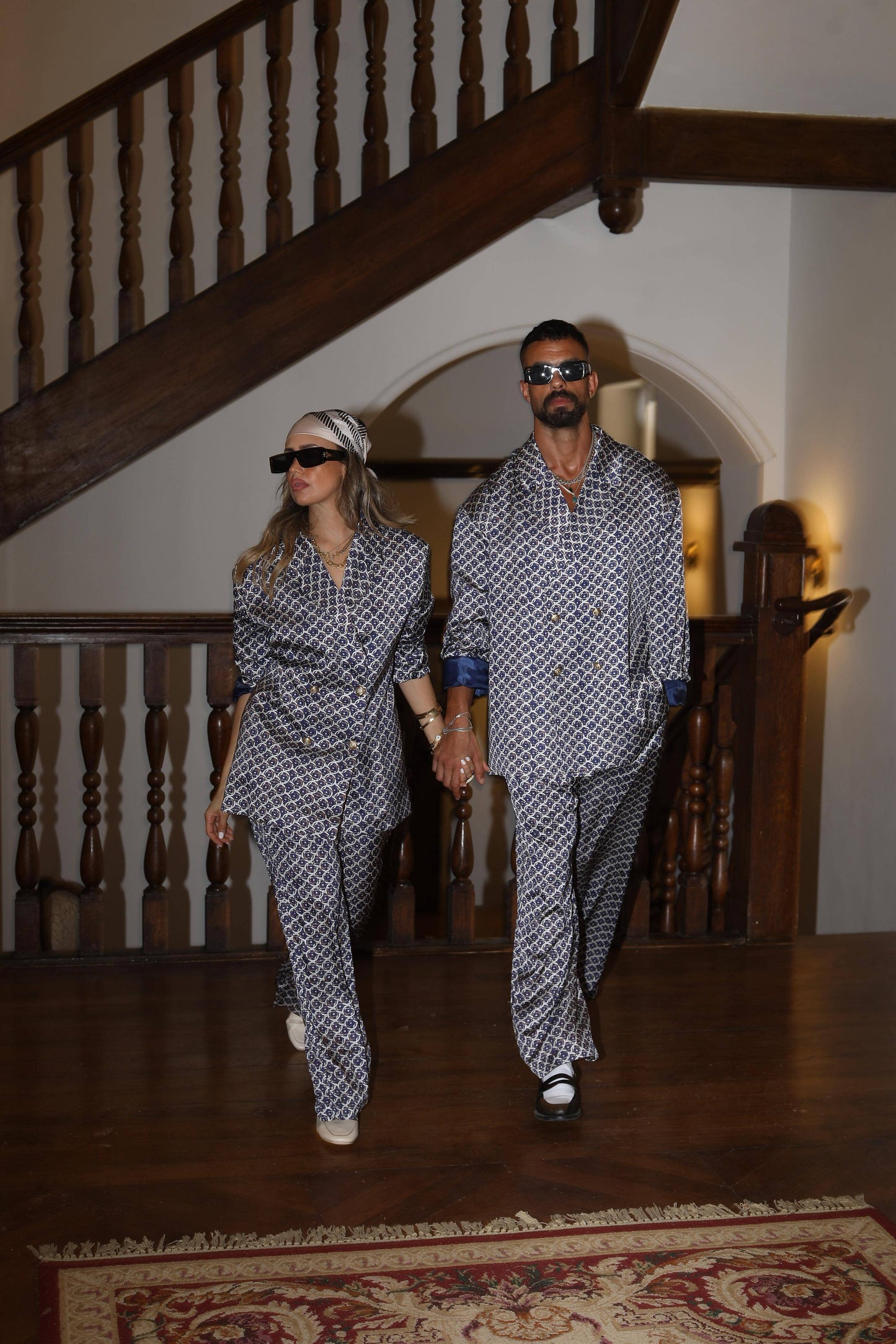 Serene Satin Suit Set - Couples Bundle
