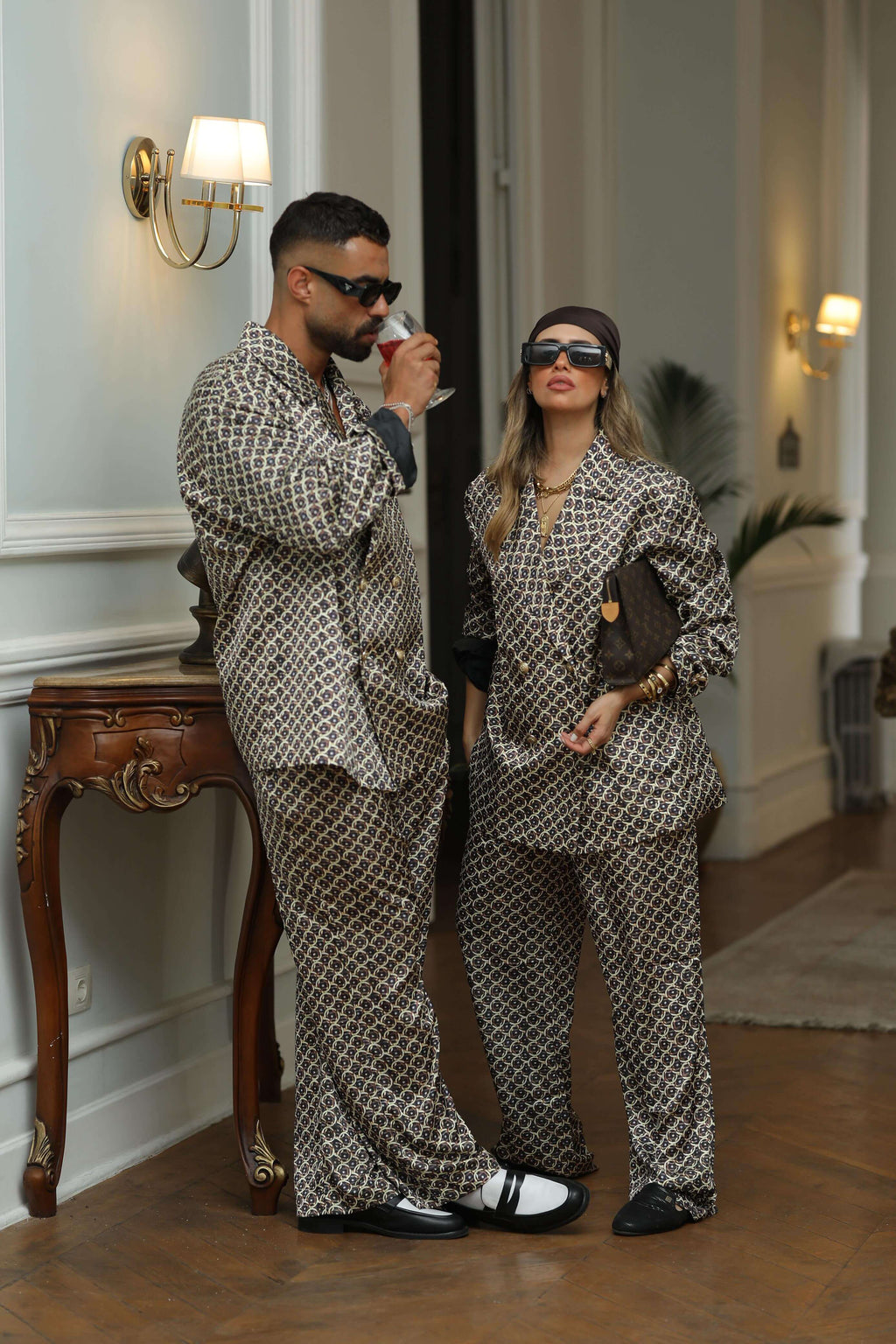 Serene Satin Suit Set - For Him