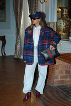 Heritage chic blazer in red - For Her