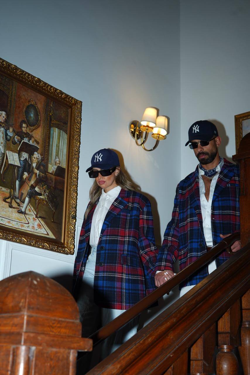 Heritage chic blazer in red - For Her