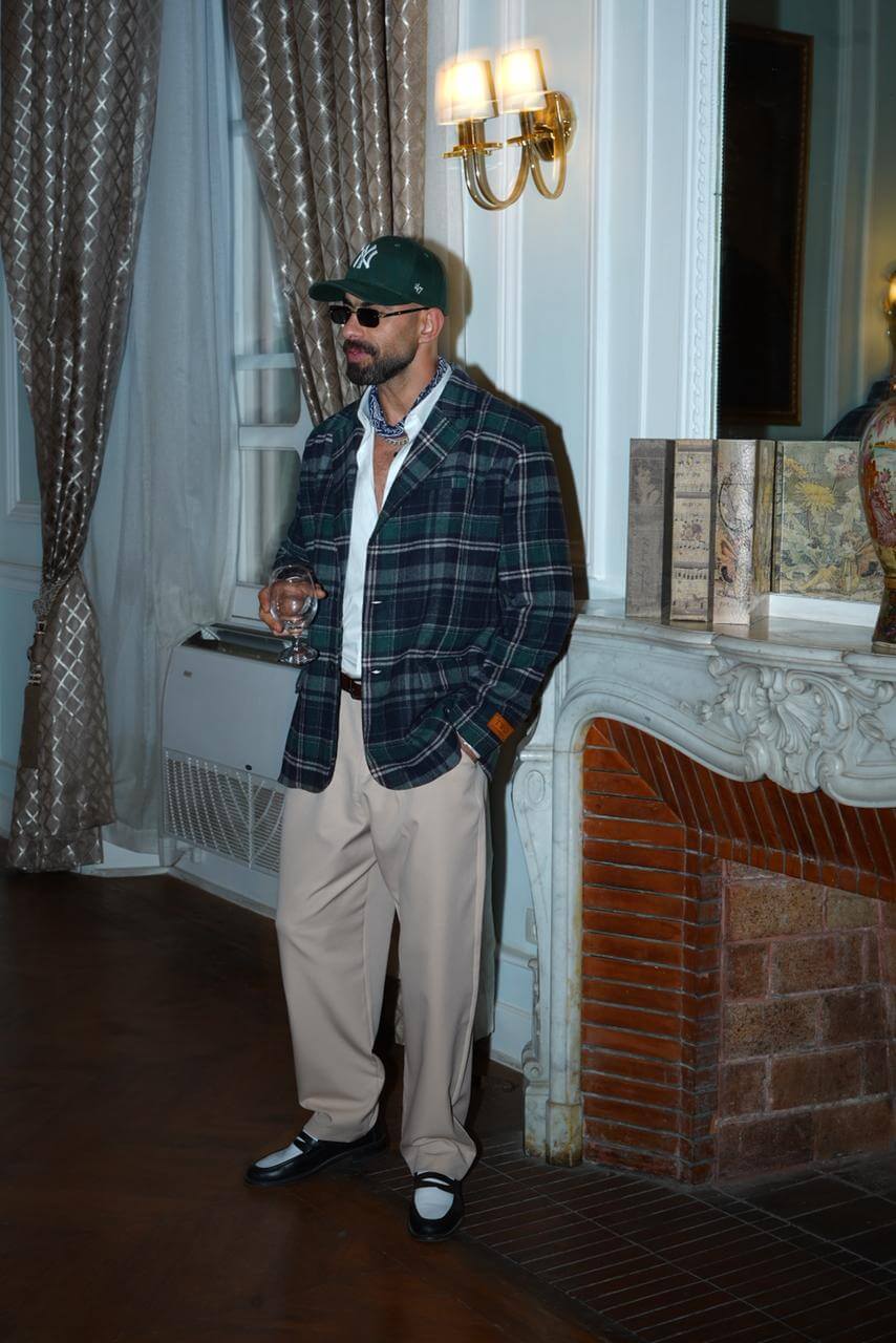 Heritage chic blazer in green - For Him
