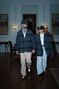 Heritage chic blazer In Green - Couples Bundle
