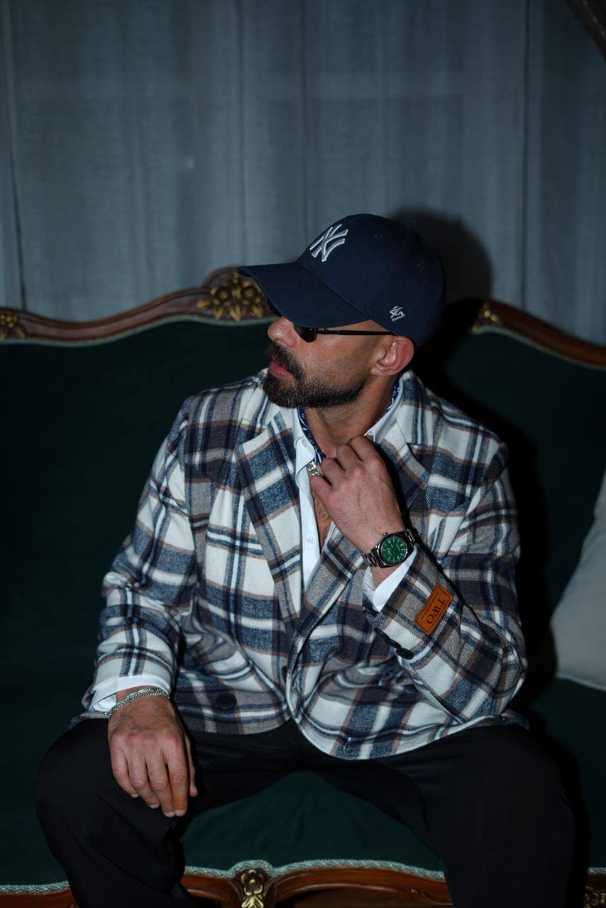 Heritage chic blazer In Beige - Couples Bundle