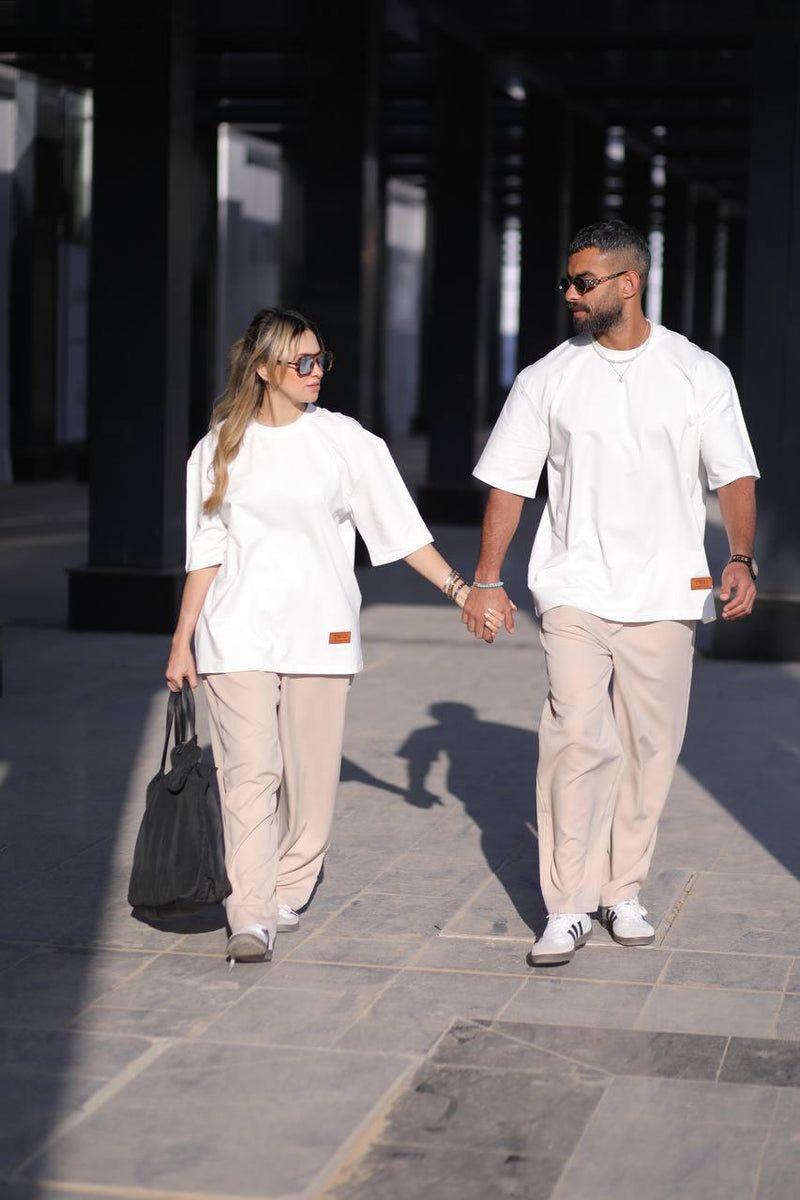 Two Basic Oversized Shirts (Couple)