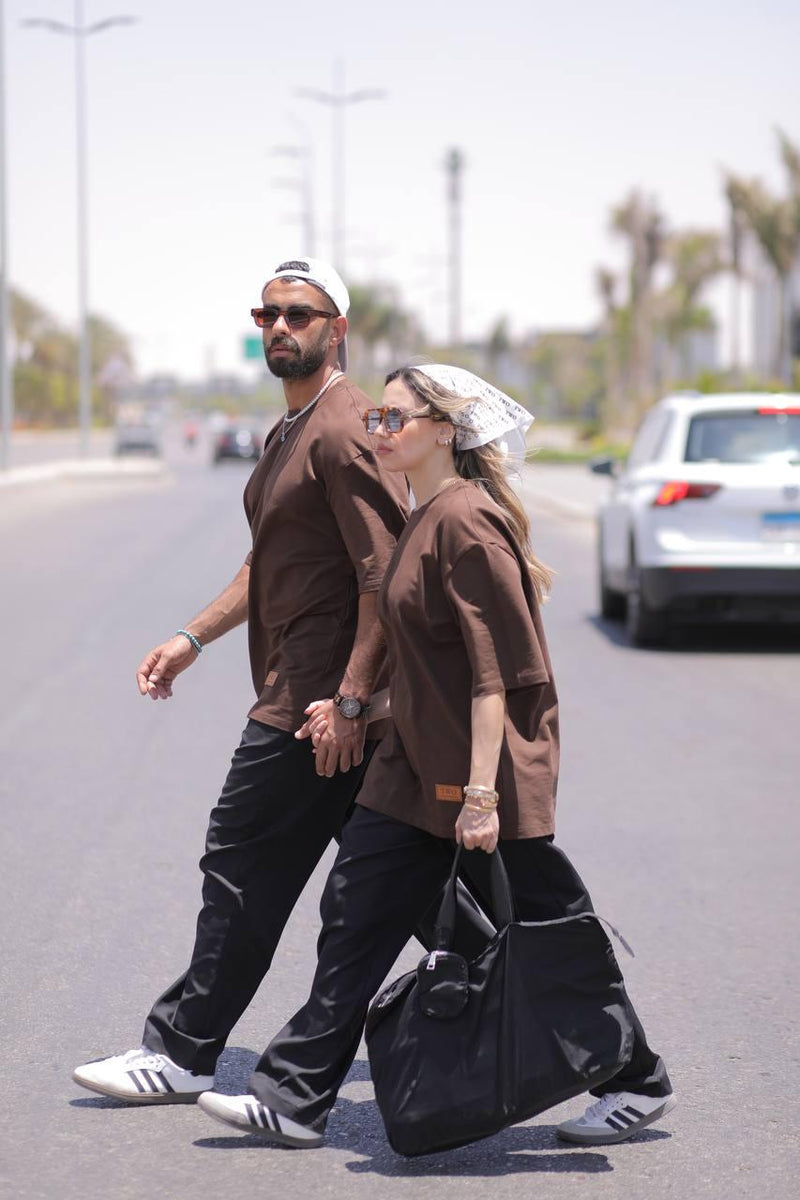 Two Basic Oversized Shirts (Couple)