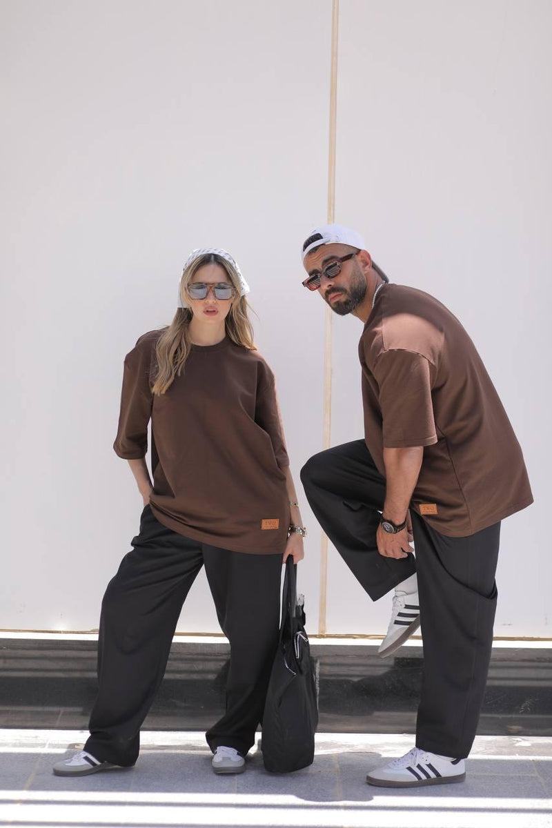 Two Basic Oversized Shirts (Couple)