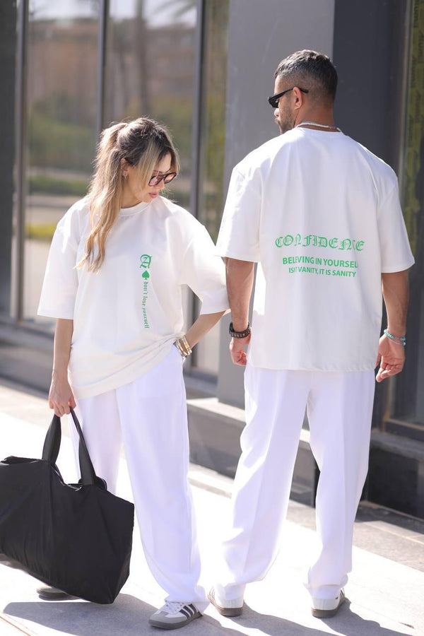 Oversized printed Two T shirts (Couple)