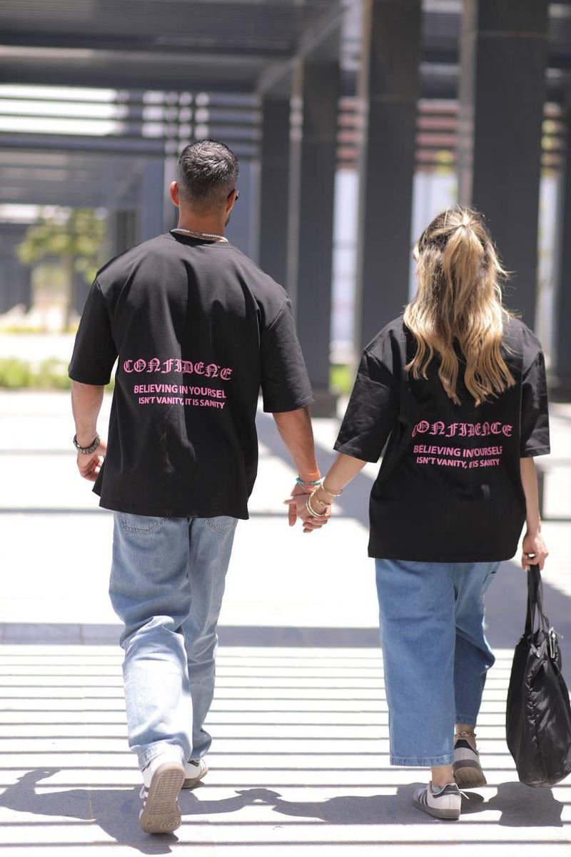 Oversized printed Two T shirts (Couple)