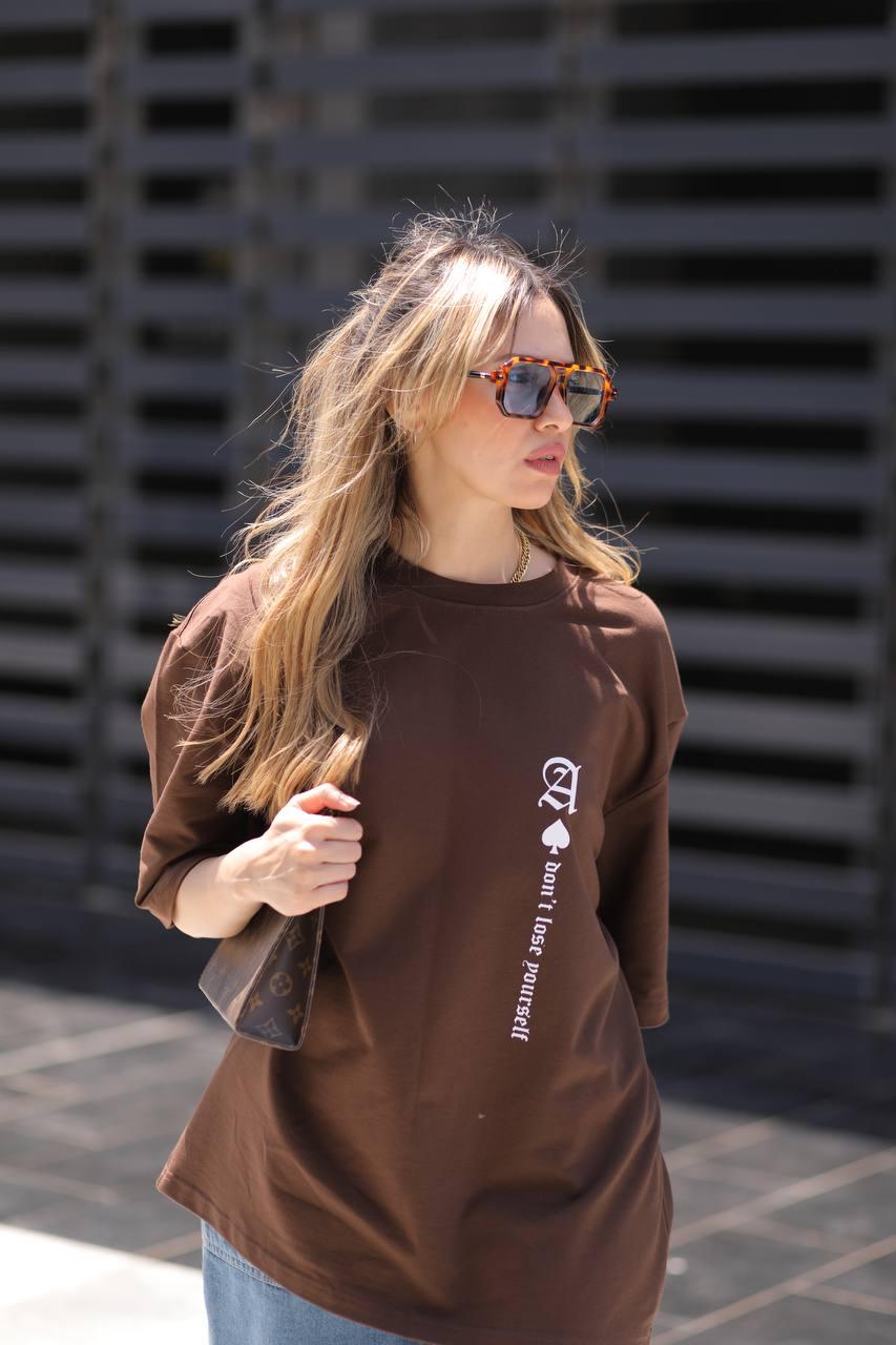 Oversized printed Tee For Her