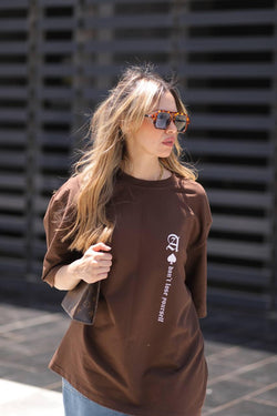 Oversized printed Two T shirts (Female)