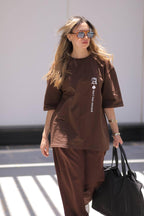Oversized printed Tee For Her