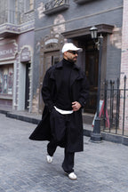 Wool trench coat For Him