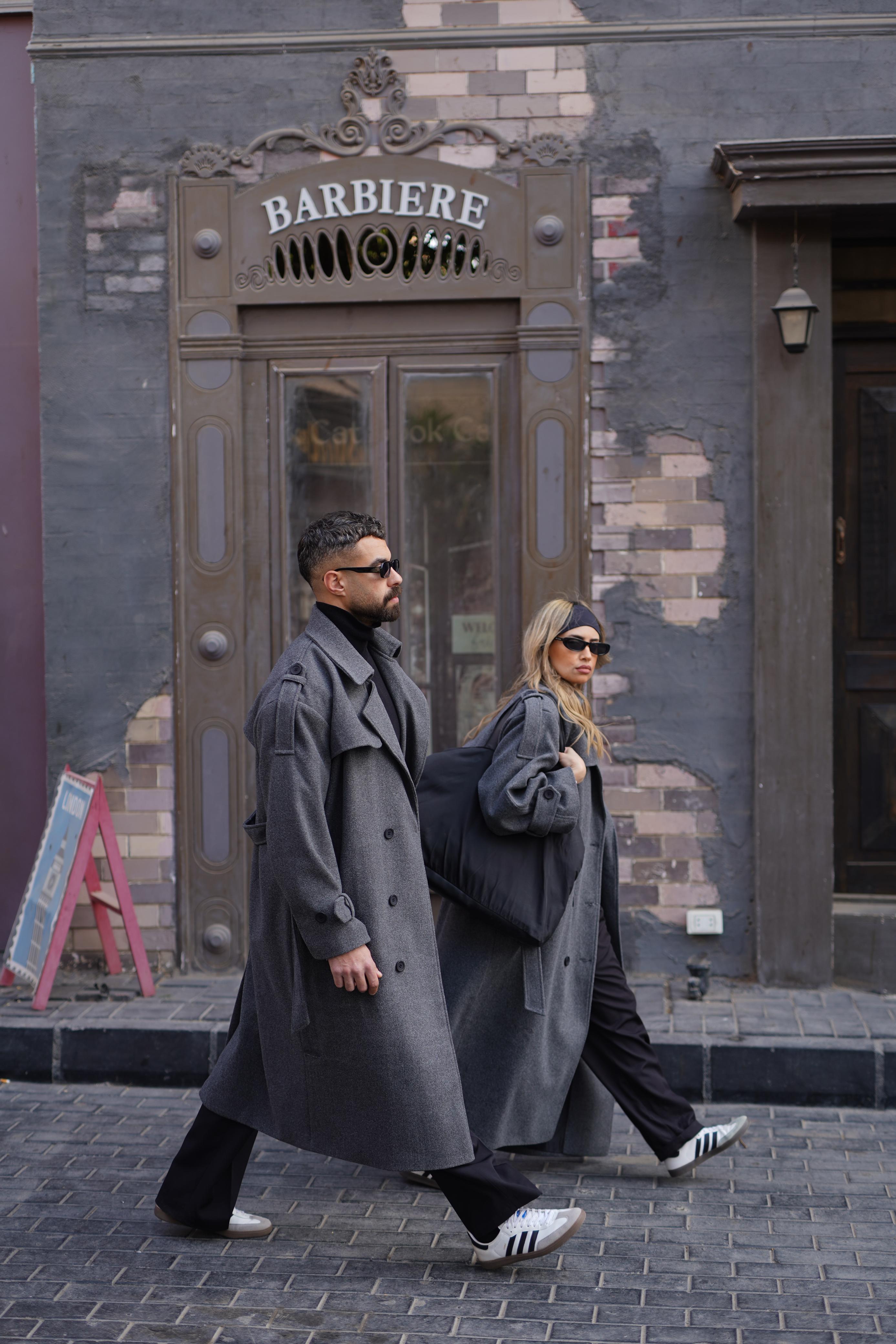 Wool trench coat - couples bundle
